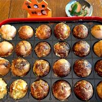 晩ごはん♯たこ焼き